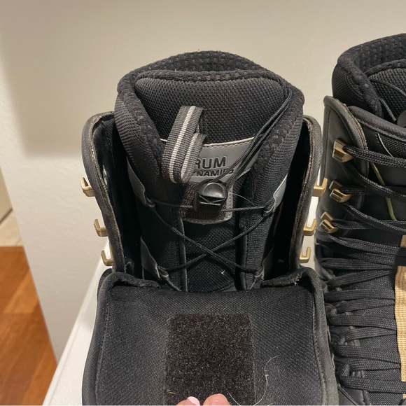 Forum Black Snowboarding Boots. Men’s. Size 9. - Picture 5 of 6